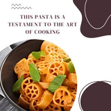 Jellybean Foods Wagon Wheels Pasta - Wagon Wheel Shaped Pasta - Wheel Shaped Pasta - Wagon Wheel Pasta - Tire Shaped Pasta (1 Lbs.)