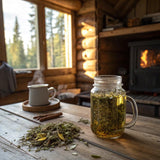 Herbal Hermit Mullein Leaf Tea (3 oz/85 grams) Herb for Respiratory Support, Mucous Membranes, Lung Cleanse Dried Leaves Blend, Cut and Sifted Made in