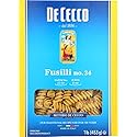 De Cecco Pasta, Fusilli, 16 Ounce (Pack of 5) by De Cecco