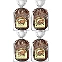 AmbeRye Jums Rye Bread, All Natural Real Rye Bread from Lithuania, 550g, 4 Pack