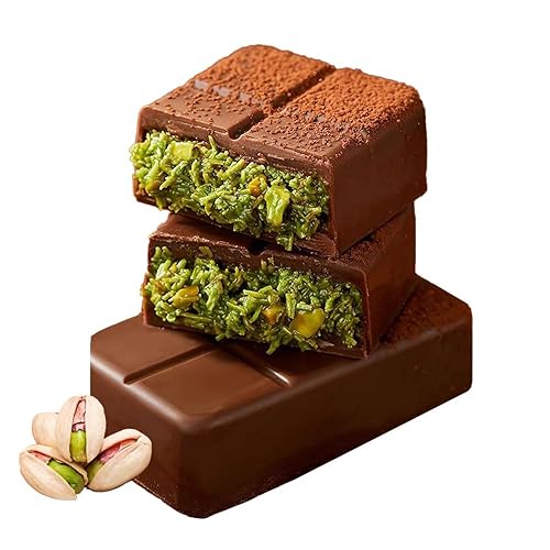 Nutty Fruity Dubai Chocolate Bar Kit,Sandwich Filling Mildly Bitter But Not Greasy,Dubai Chocolate Bar,Movie Theater Candy