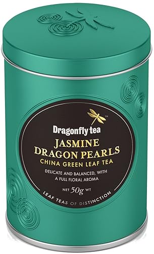 Dragonfly Jasmine Dragon Pearls Green China Tea 50g
