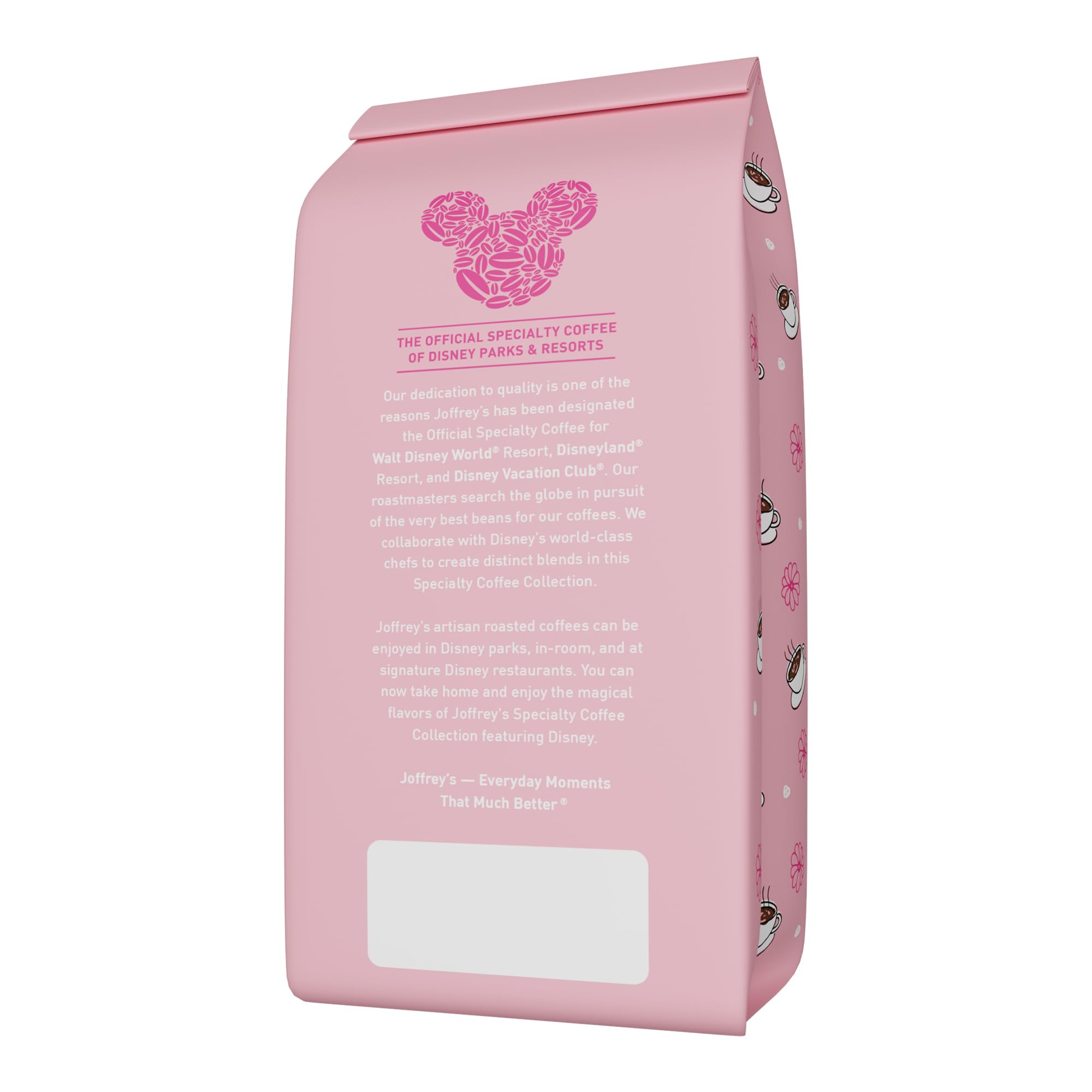 Joffrey’s Coffee - Disney Minnie Mouse Coco for Chocolate | Rich Chocolate and Coconut Cream (Ground, 11oz)