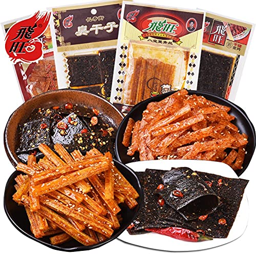 YUYONGTANG ????????????????8090???????????????50? Feiwang spicy strips spree spicy chips snack food stinky dry child 8090 nostalgic snacks Feiwang