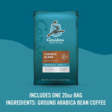 Caribou Coffee, Medium Roast Ground Coffee, 100% Arabica Coffee - Caribou Blend 20 Ounce Bag