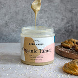 Seed + Mill - Organic Tahini Sauce - Vegan & Gluten Free - 16oz