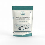 GLAT Group Enzyme-Powered Carpet Deodorizer (Powder) - Pumpkin Spice Scent | Natural Pet Odor Eliminator | Bio-Enzymatic Formula, Premium Performance