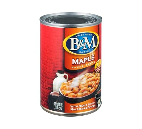 B&M Baked Beans, Real Maple Flavor, 16 Ounce