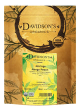 Davidson's Organics, Moringa Mango Peach, Loose Leaf Tea, 16-Ounce Bag