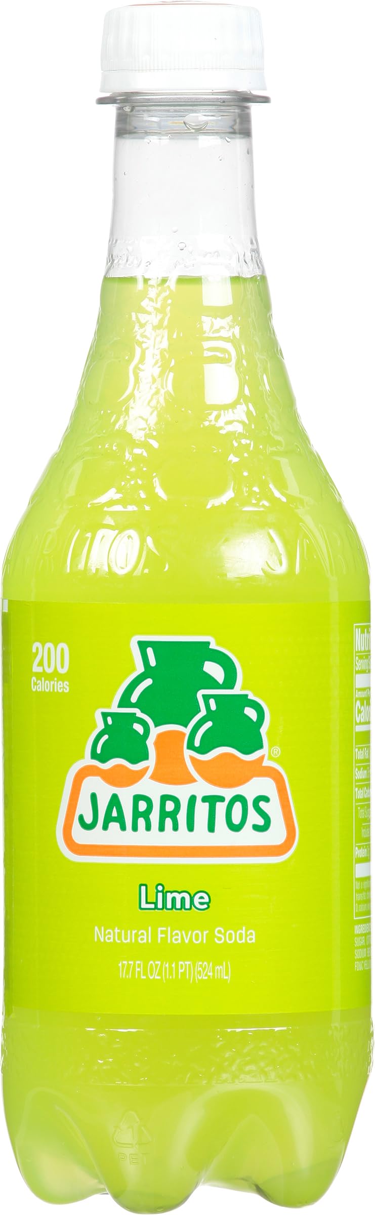 Jarritos, Lime Pet Bottle, 17.7 Fl Oz