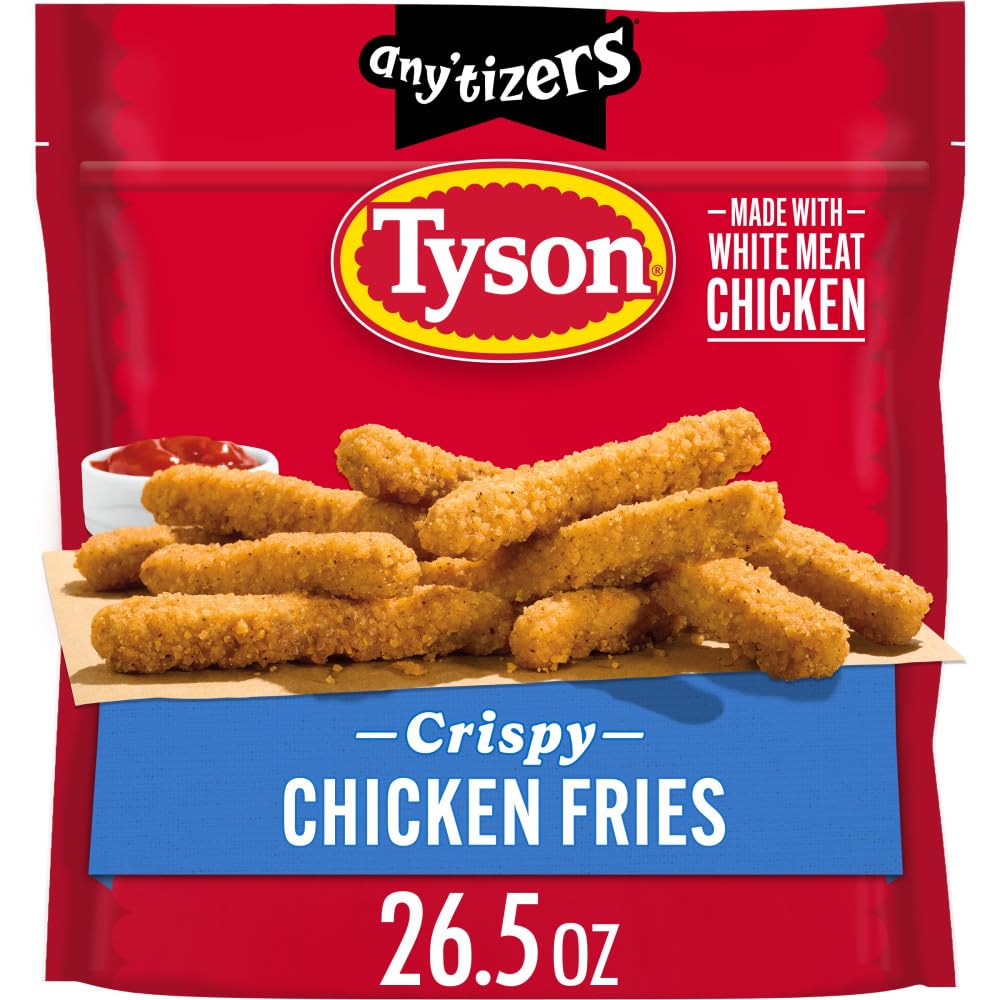 Tyson Any'Tizers Frozen Crispy Chicken Fries, 26.5 Oz Bag
