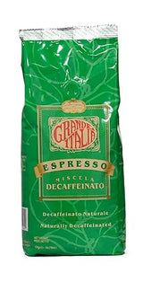 Grande Italia Decaf Whole Bean Espresso, Miscela Decaffeinato, 1lb