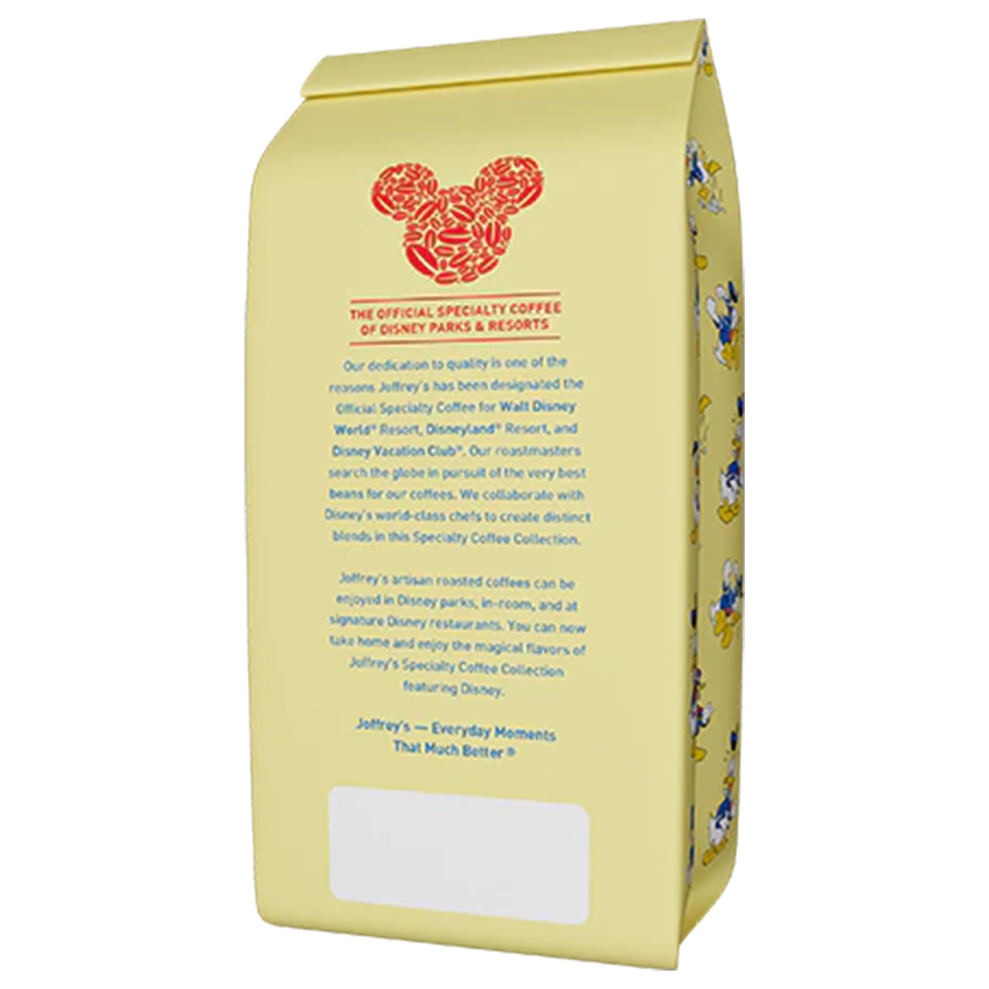 Joffrey’s Coffee | Disney Donald Duck Quack | Quack-Tastic Morning Brew | Medium Roast Ground Coffee | Flavored Coffee with Coffee Cake & Cinnamon