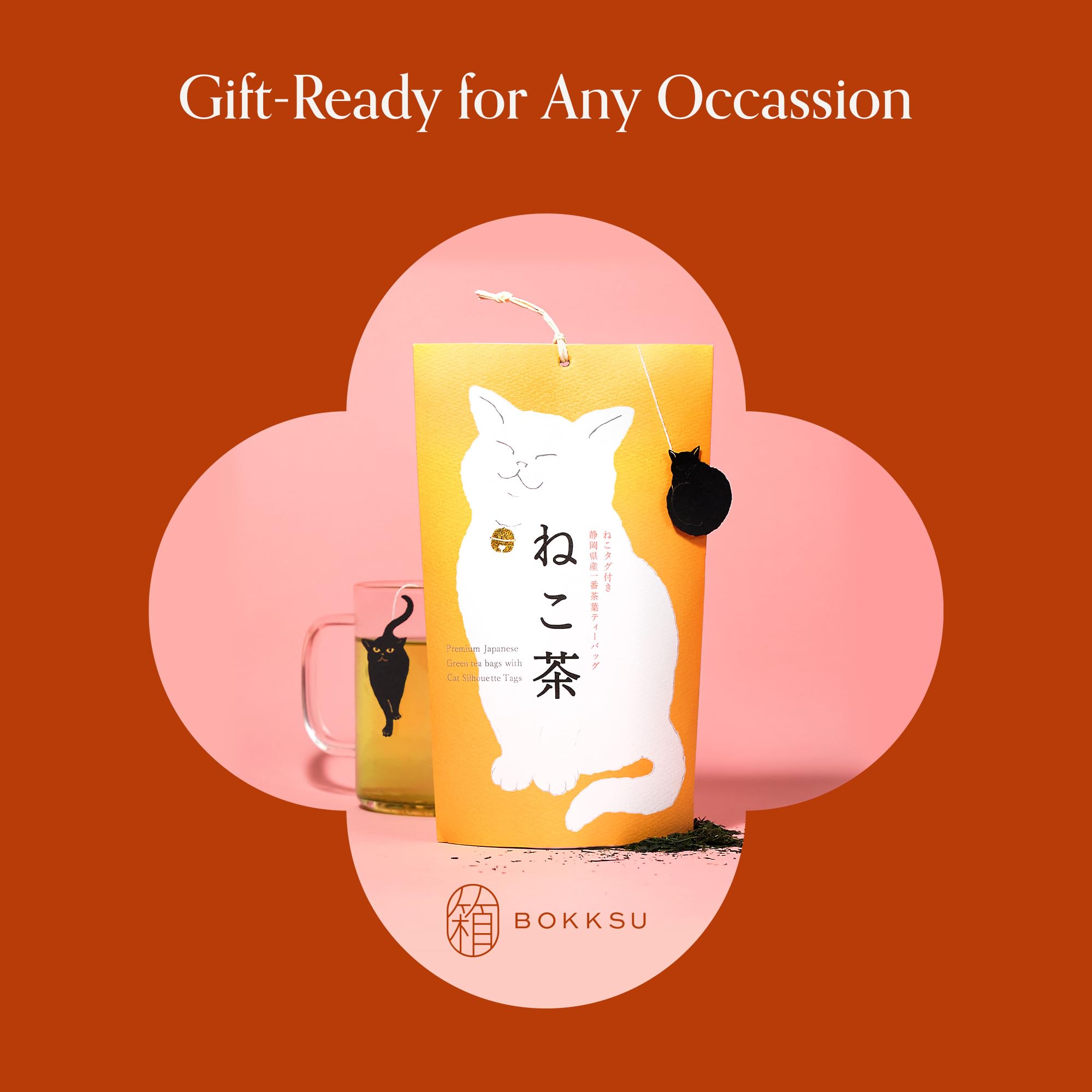 Bokksu The Cat Lover's Box - 10 Pieces of Cat Things for Cat Lovers with Treats, Teas, and Decorative Items, Ideal Cat Lover Gift for Women, Men
