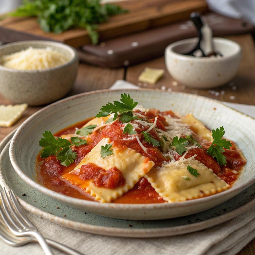 Amy's Frozen Meals, Pasta Bowl, Cheese Ravioli with Tomato Sauce, 9.5 oz.