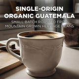 Maud's Organic Guatemalan Coffee Pods, 50 ct, Single Origin Guatemalan Medium Roast Coffee in Single Serve Pods - 100% Arabica Beans, Compatible