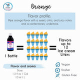 Deiman Artificial Food Flavoring Orange E (4 fl.oz)
