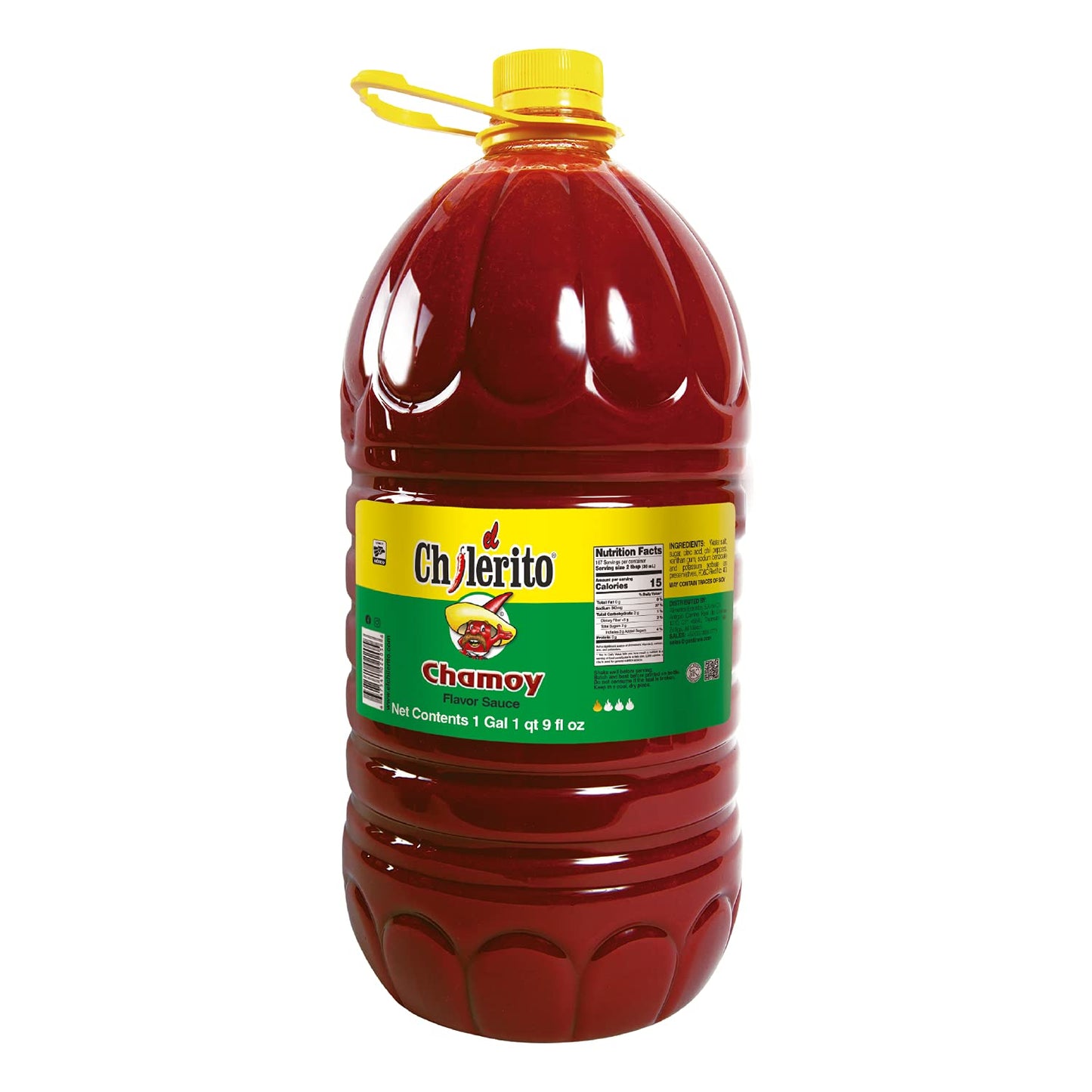 El Chilerito Chamoy Sauce 5L Jug - Authentic Mexican Flavor - Perfect for Snacks and Drinks
