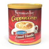 Victorian Inn Instant Cappuccino, Reduced Sugar French Vanilla, 1.4 Pound