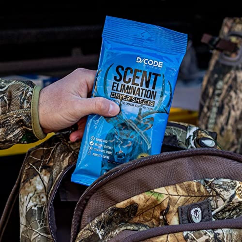 D/CODE by Code Blue Scent Elimination Dryer Sheets, Unscented, 24 Sheets