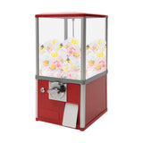 25-Cent Commercial Vending Machine - 10.63in High-Capacity Gacha Machine, Dispenses 200+ Capsules/Candy, Compatible with 1.77-1.97in, Lock & Keys