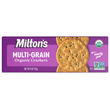 Milton's Organic Crackers, Multi-Grain - Certified Organic, Non-GMO Project Verified, Kosher, Made With 4 Whole Grains & 3 Seeds, Great