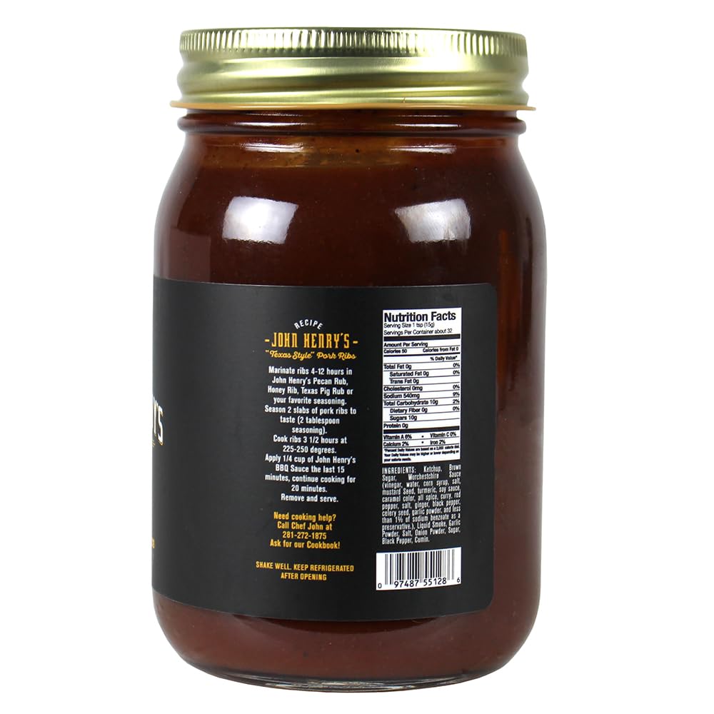 John Henry's Honey BBQ Sauce
