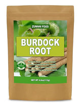 Premium Natural Burdock Root, Dried Burdock Root, Cut & Sifted, 4.0oz(113g), No Gmo, Caffeine Free