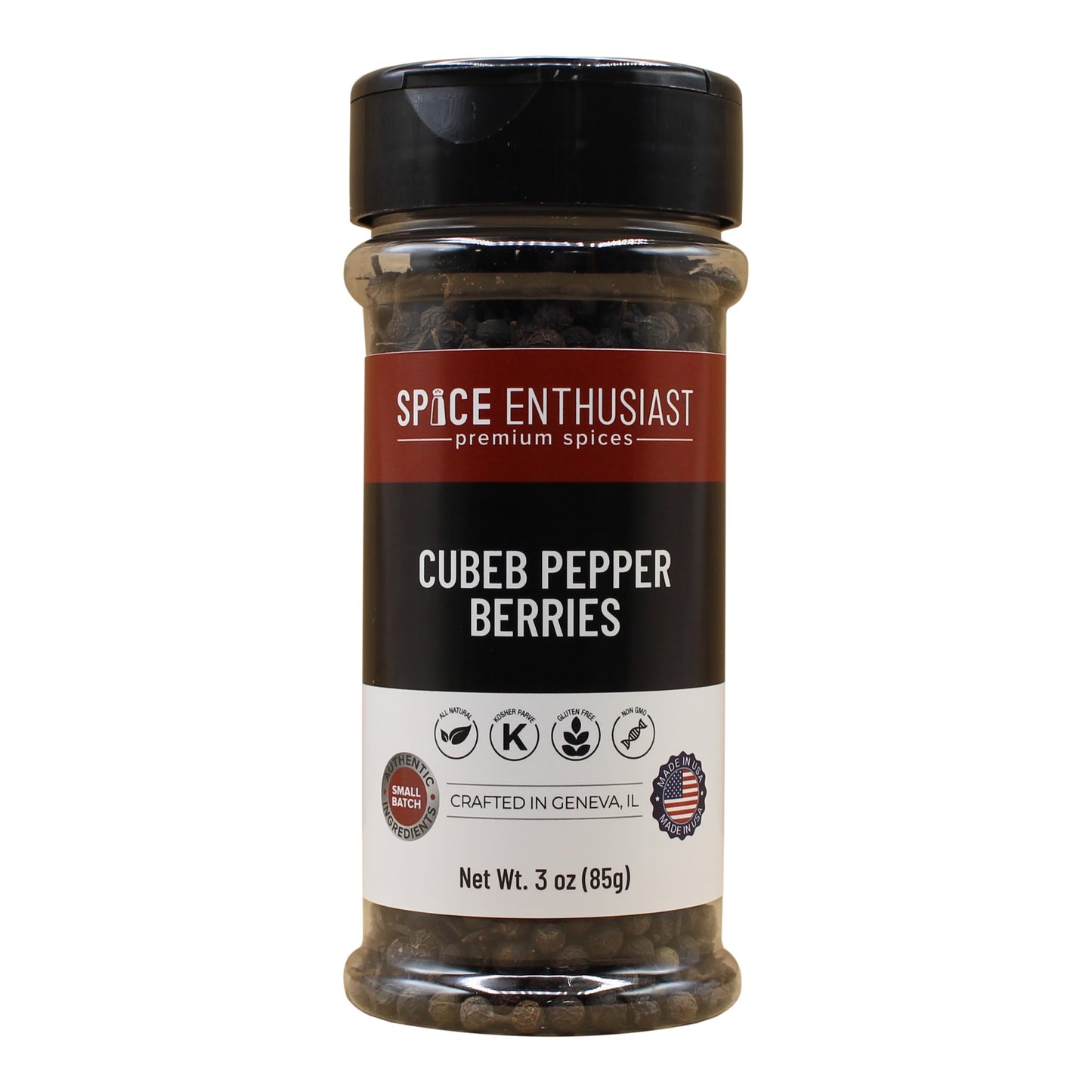 Spice Enthusiast Cubeb Pepper Berries - 3 oz