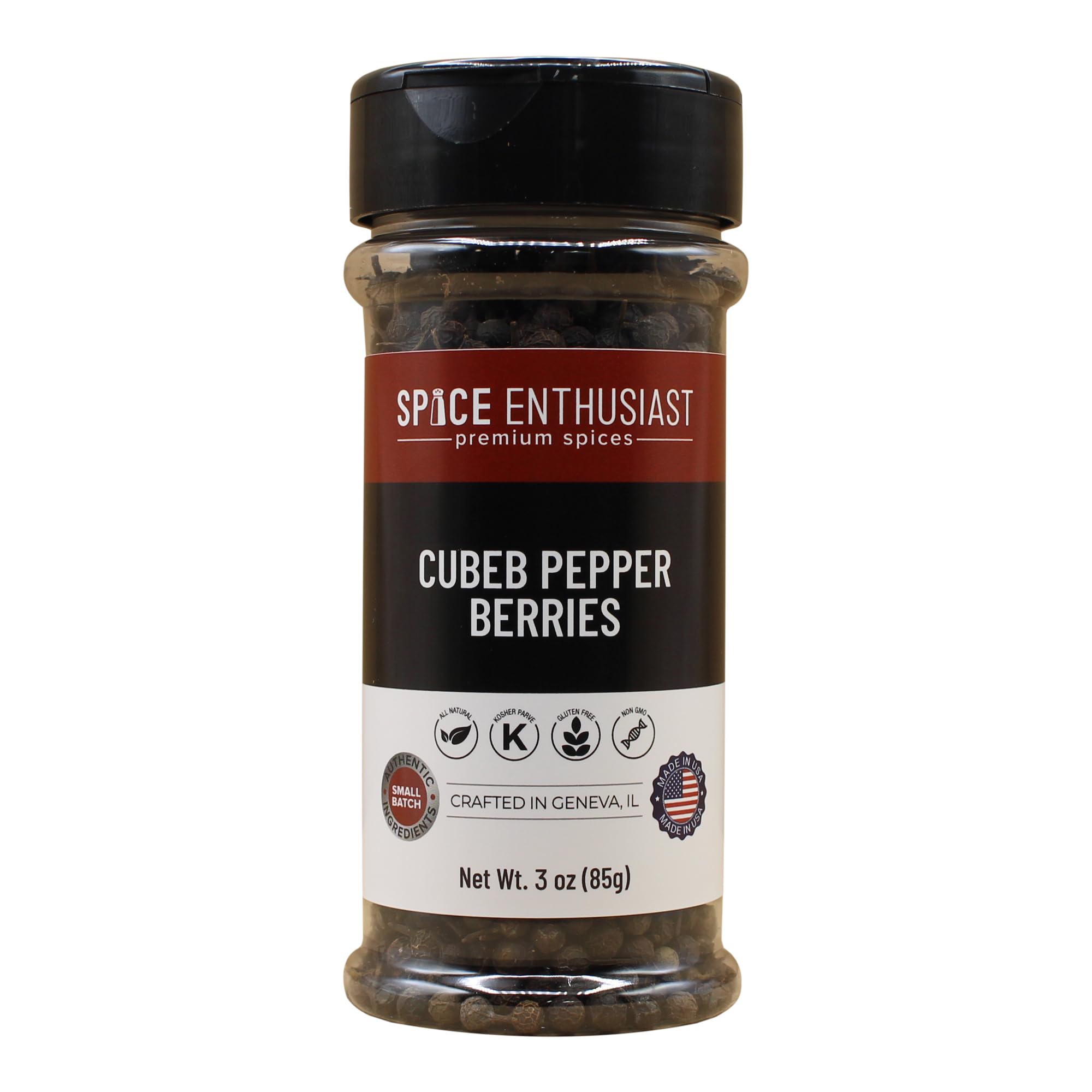 Spice Enthusiast Cubeb Pepper Berries - 3 oz
