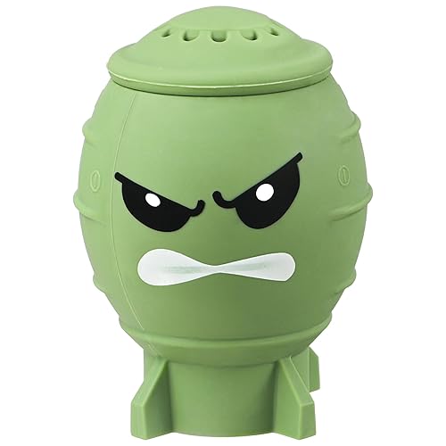 Koluti Fun Guy Fridge Deodorizer, Baking Soda Holder for Refrigerator Odor Absorber, Cute Freezer Smell Eliminator and Reusable Silicone Freshener