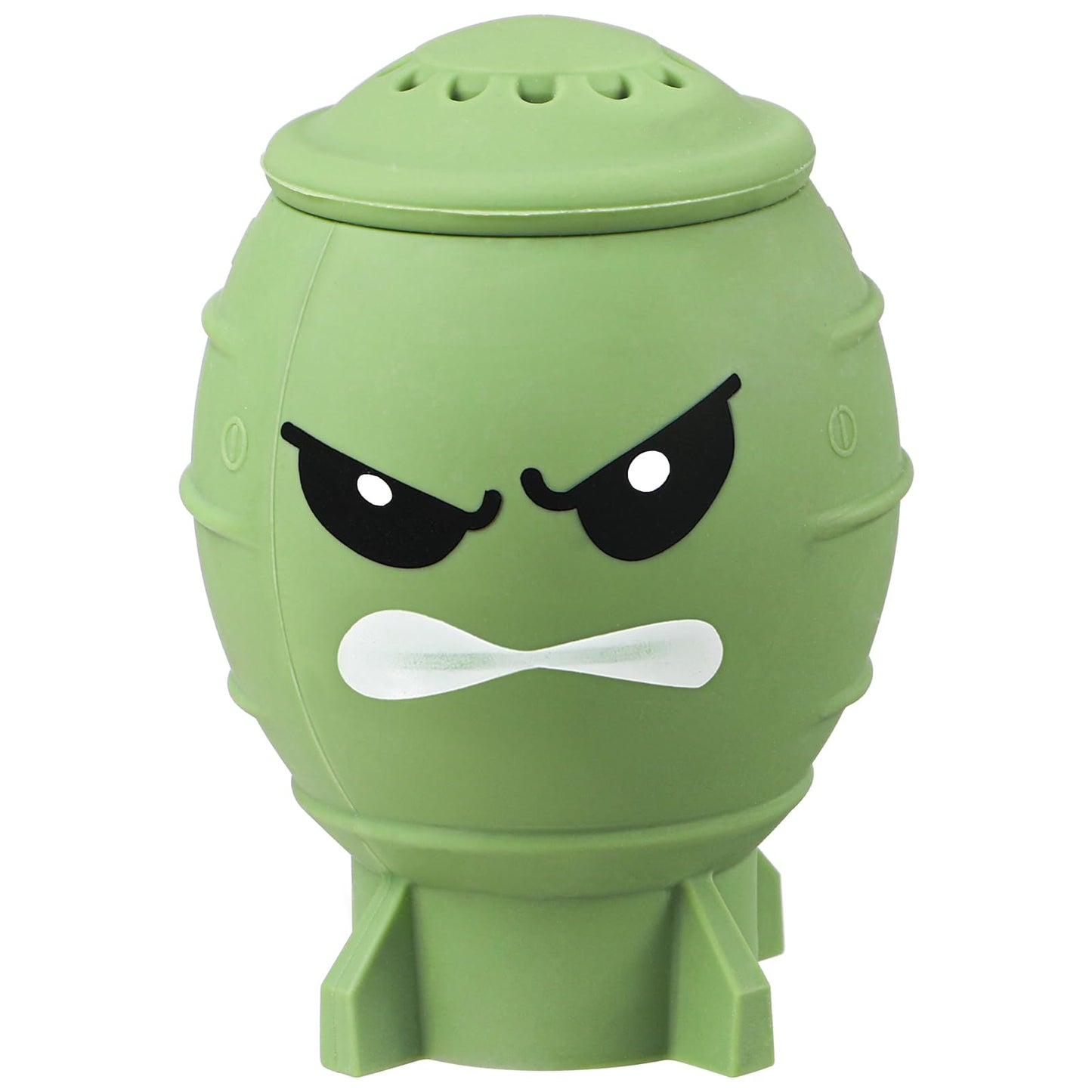 Koluti Fun Guy Fridge Deodorizer, Baking Soda Holder for Refrigerator Odor Absorber, Cute Freezer Smell Eliminator and Reusable Silicone Freshener