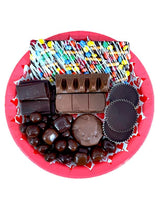 Valentine Day Chocolate Cookie Candy & Snack Gift Basket Hand-Crafted by MisterGiftBasket.com