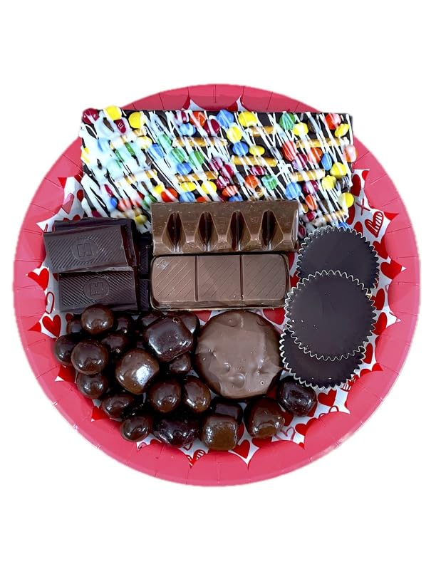 Valentine Day Chocolate Cookie Candy & Snack Gift Basket Hand-Crafted by MisterGiftBasket.com (37 Piece: $124.99)