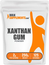 BulkSupplements.com Xanthan Gum Powder - Xanthan Gum Thickener, Xanthan Gum for Baking - Xanthan Gum Gluten Free, Food Grade, 2g per Serving, 250g