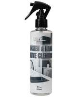 FLITZ Kitchen & Bath Matte Cleaner - 8oz of USA-Made Non-Abrasive Matte Black Cleaner - Removes Light Grease, Smudges, and Water Spots - Water-Based