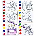 1 Birthday Paint Your Own Cookies! Happy Birthday To You! Happy Birthday To you!! Great Birthday Party Favor or Activity!