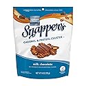 Edward Marc Snappers Sweet Caramel & Pretzels Cluster - Crunchy Pretzel Snack With Milk Chocolate For Adults And Kids - 6 oz (pack of 1)