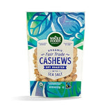 Whole Foods Market, Cashews Dry Roasted Sea Salt Fair Trade Organic 8 Ounce