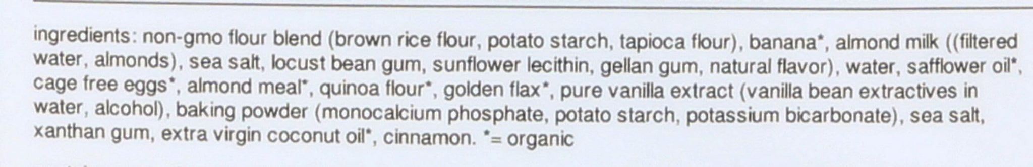 Lopaus Point Banana Flax Waffle, 11.5 OZ