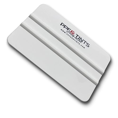 RimPro-Tec® PPF&TINTS® Window Film and Wrapping Squeegee Tool, for Paint Protection Films, Window Tints, and Vinyl Wraps, also used for Scraper