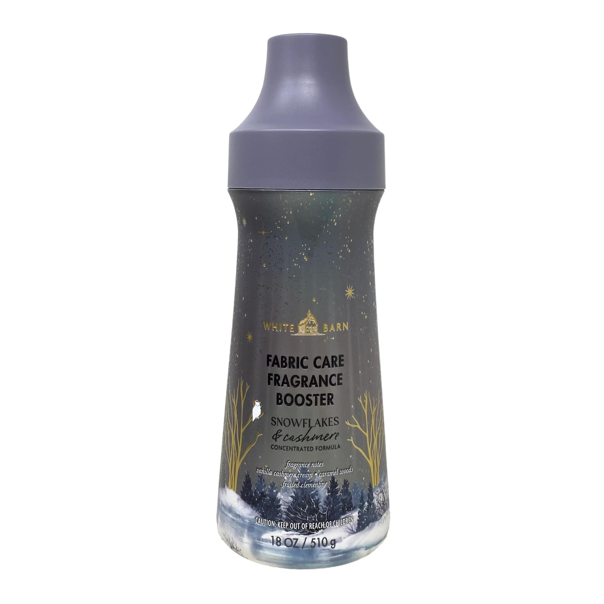 Bath & Body Works Snowflakes & Cashmere Fabric Care Fragrance Booster with a Natural Oats Bar Soap