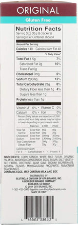 Glutino - Gluten Free Crackers Original - Case of 6 - 4.4 oz Per Box.