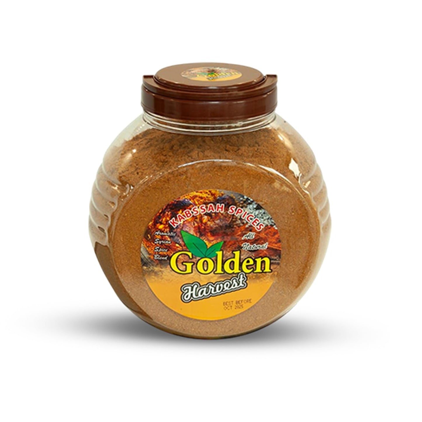 Golden Harvest Kabssah Spice - 5 lbs (2.26kg) Bulk - Authentic All-Natural Middle Eastern & Saudi Seasoning - Non-GMO, Gluten-Free - For Restaurants
