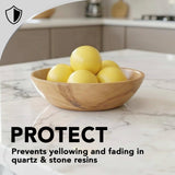 Weiman Quartz Countertop Cleaner and Polish (2 Pack w/Micro Towel) Clean and Shine Your Quartz Countertops Islands and Stone Surfaces with Ultra