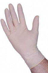 Premium Guard - 9Mil, Heavy Duty Disposable Latex Gloves, Powder Free, 100 gloves per Box, Size - XL