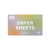 DedCool Dryer Sheets in Xtra Milk | 40 Count | Non-Toxic, Vegan Fabric Softener Sheets | Bergamot, Vanilla & Amber Scent | Softens & Freshens