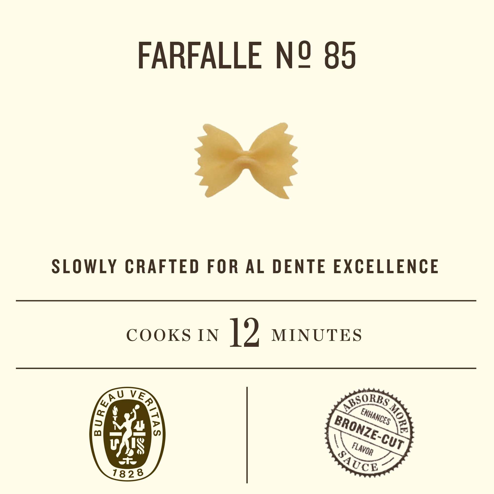 Rummo, Pasta Farfalle, 16 Ounce