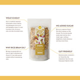 San-J Koji Granola - Original - Gluten Free - Vegan - Gut-Friendly - No Added Sugar - Made With Premium Rice Koji