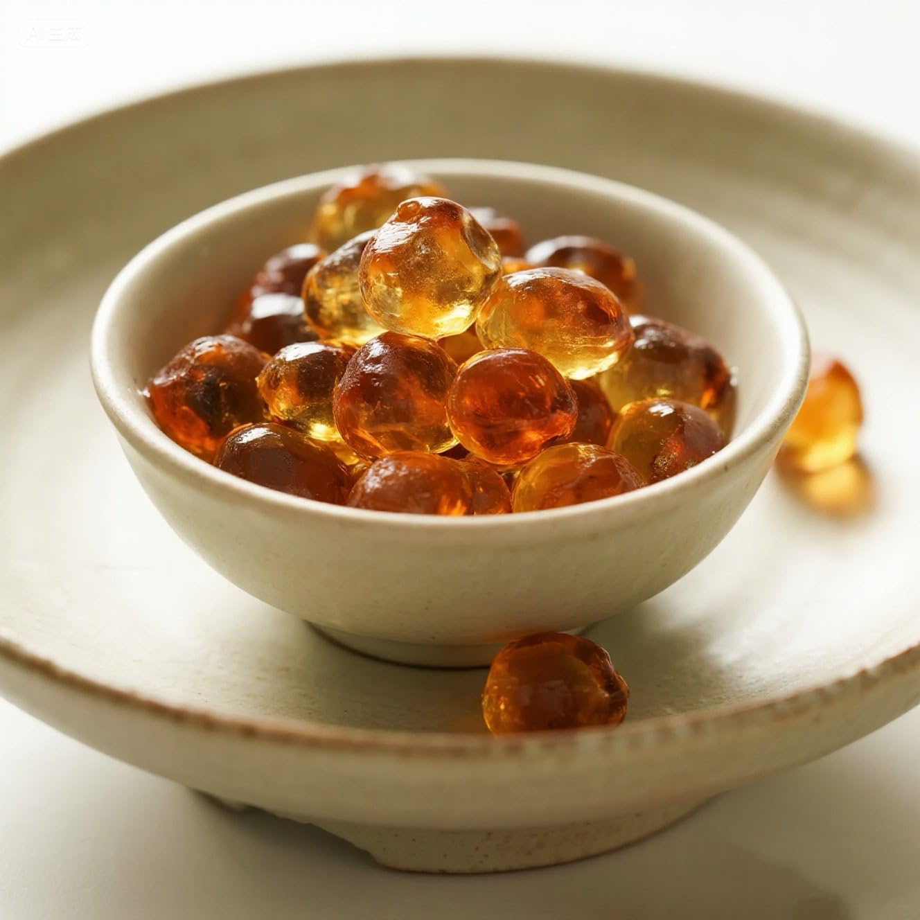 Royal Seafood USA 100% Natural Peach Gum jelly 225g Rich in collagen, No Additives, Desserts, Premium Tao Jiao ?????? ??